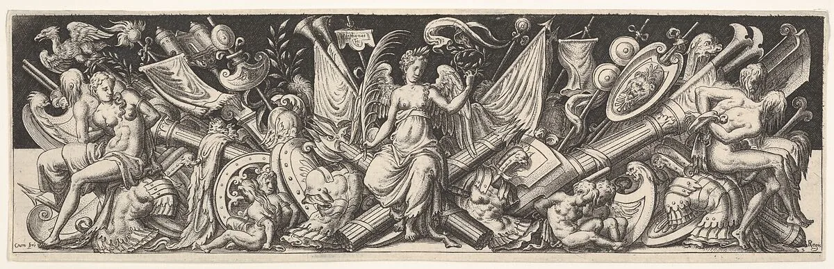 Plate from Battles and Victories (Combats et Triomphes) — Etienne Delaune