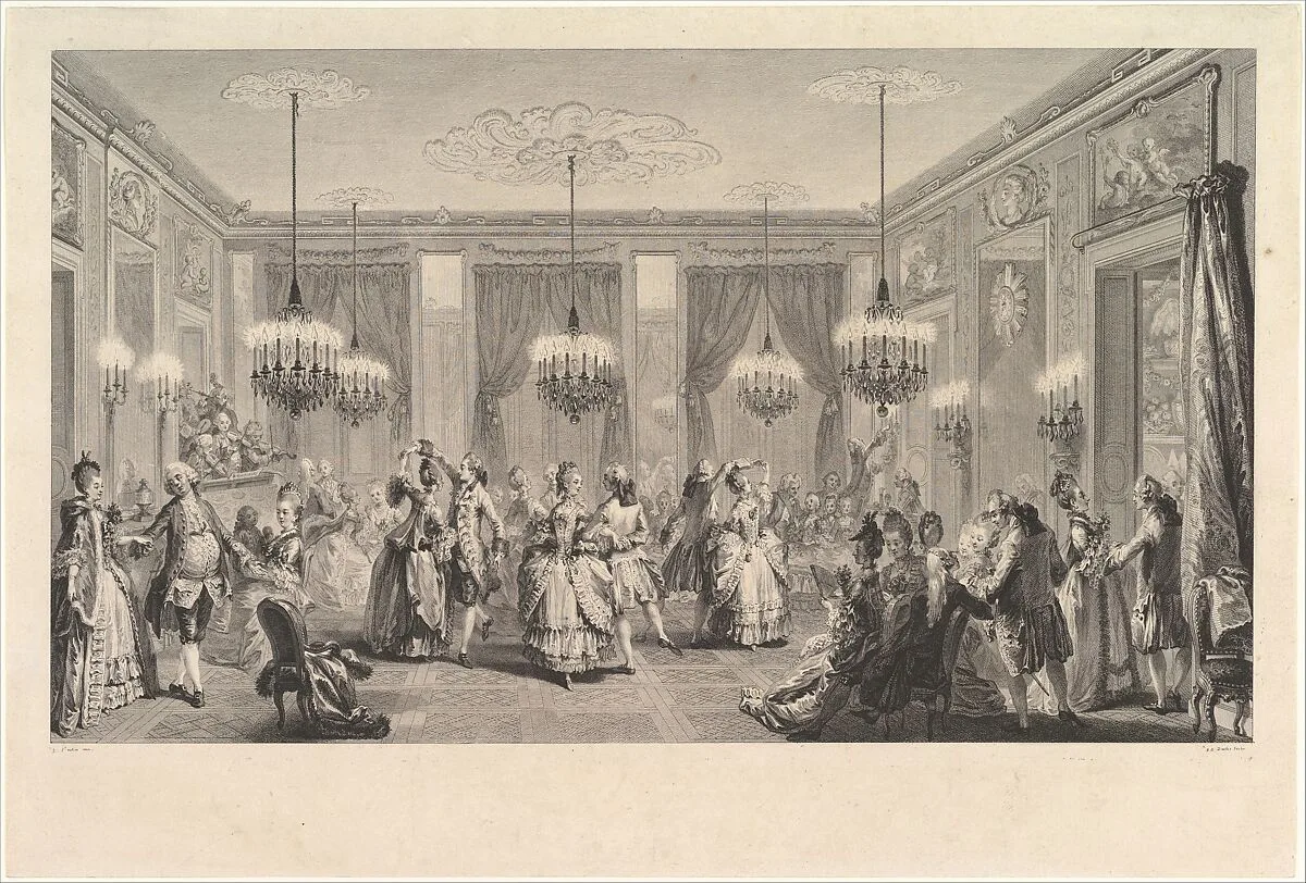 Le Bal Paré — Augustin de Saint-Aubin|Antoine Jean Duclos