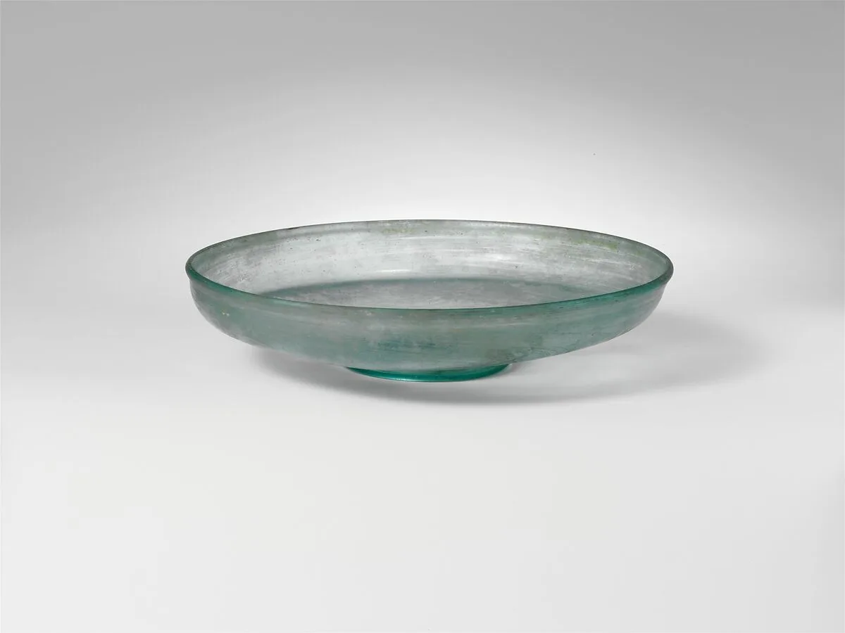 Glass dish — Unknown