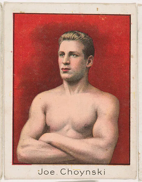 Joe Choynski, from the Champion Athlete and Prize Fighter series (T220), issued by Mecca and Tolstoi Cigarettes — Mecca Cigarettes|Tolstoi Cigarettes
