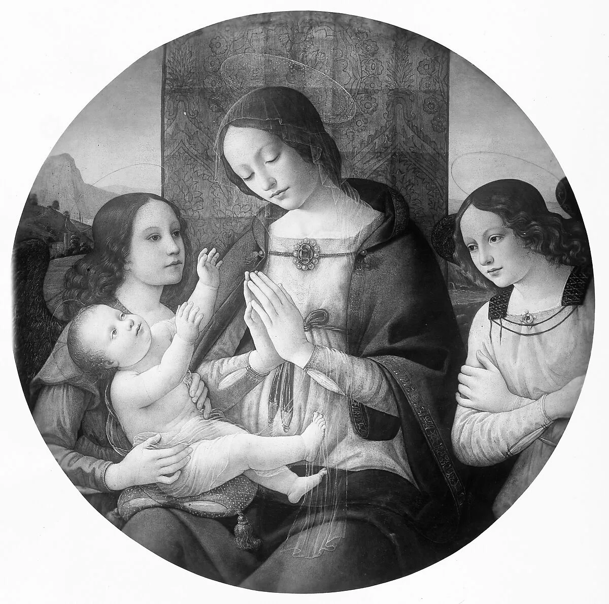Madonna and Child with Angels — Domenico Ghirlandaio
