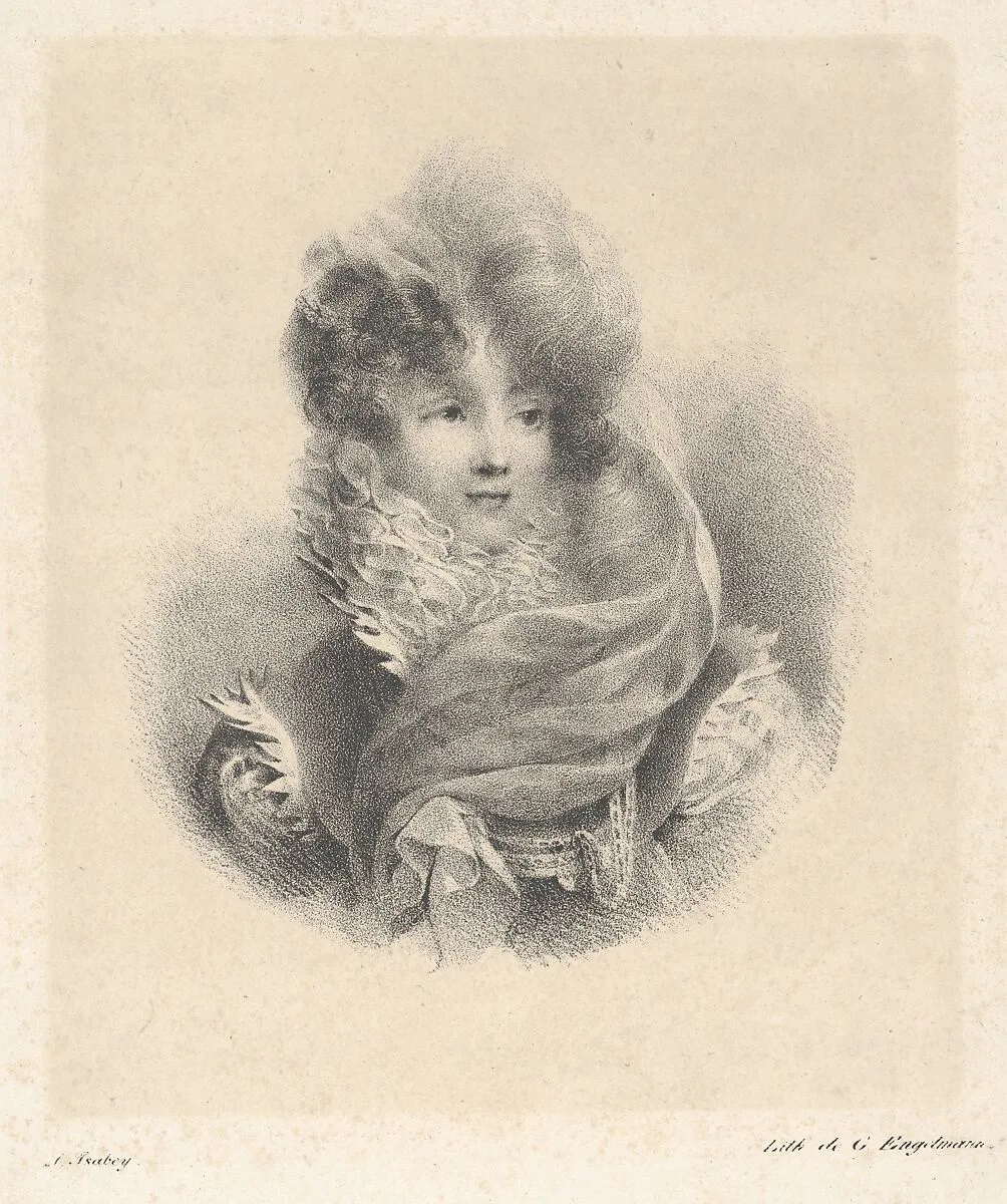 Portrait of Mademoiselle de Pavant — Jean-Baptiste Isabey