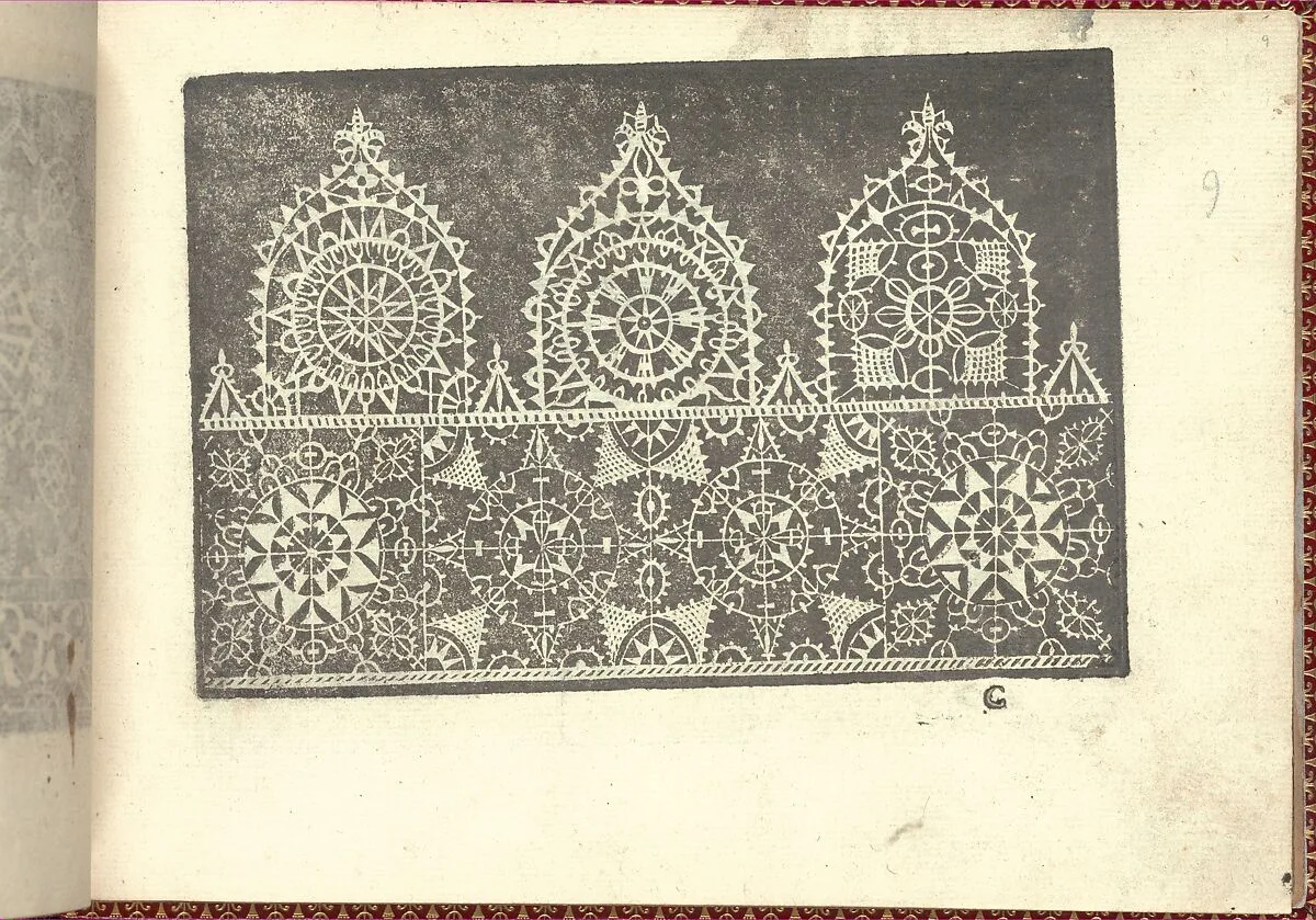 Corona delle Nobili et Virtuose Donne: Libro I-IV, page 9 (recto) — Cesare Vecellio