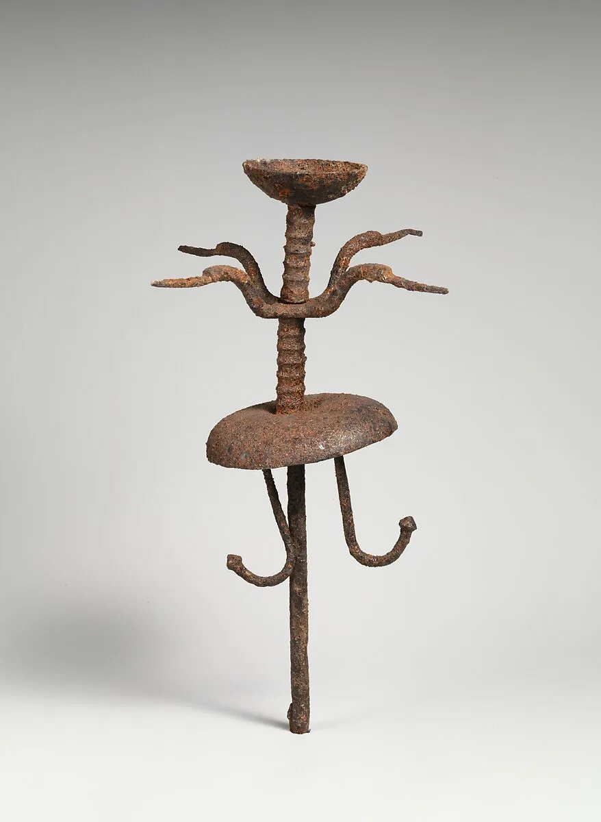 Iron candelabrum — Unknown