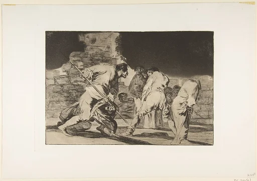 'Cruel Folly', from the 'Disparates' (Follies / Irrationalities)