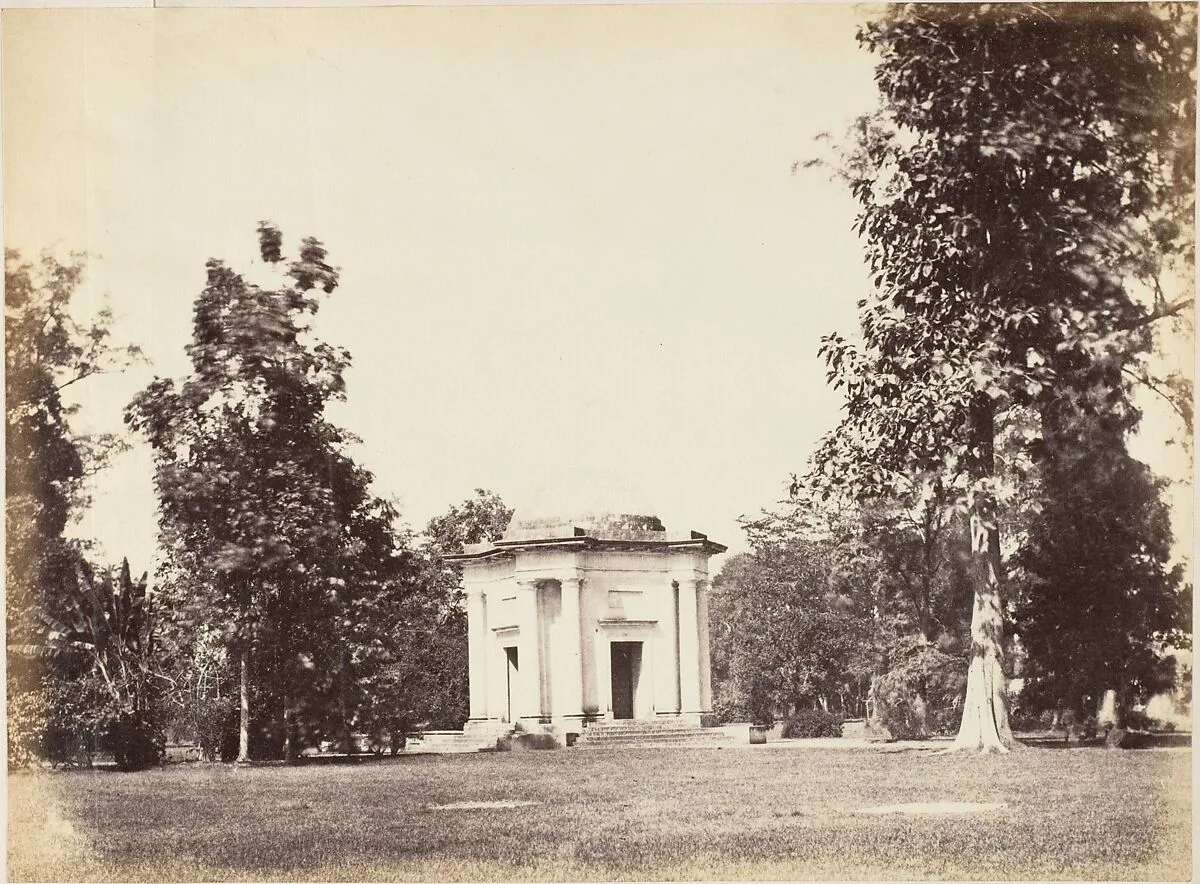 Entrance to Botanical Gardens, Calcutta — Captain R. B. Hill