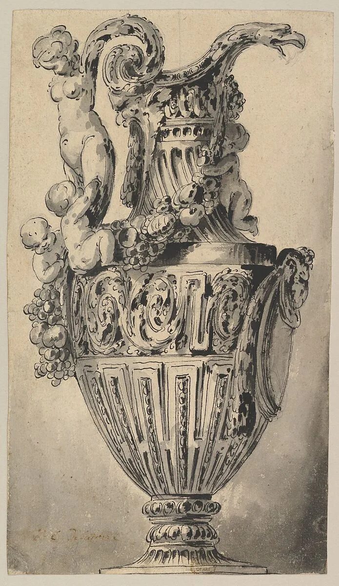 Design for a Ewer — Jean Charles Delafosse