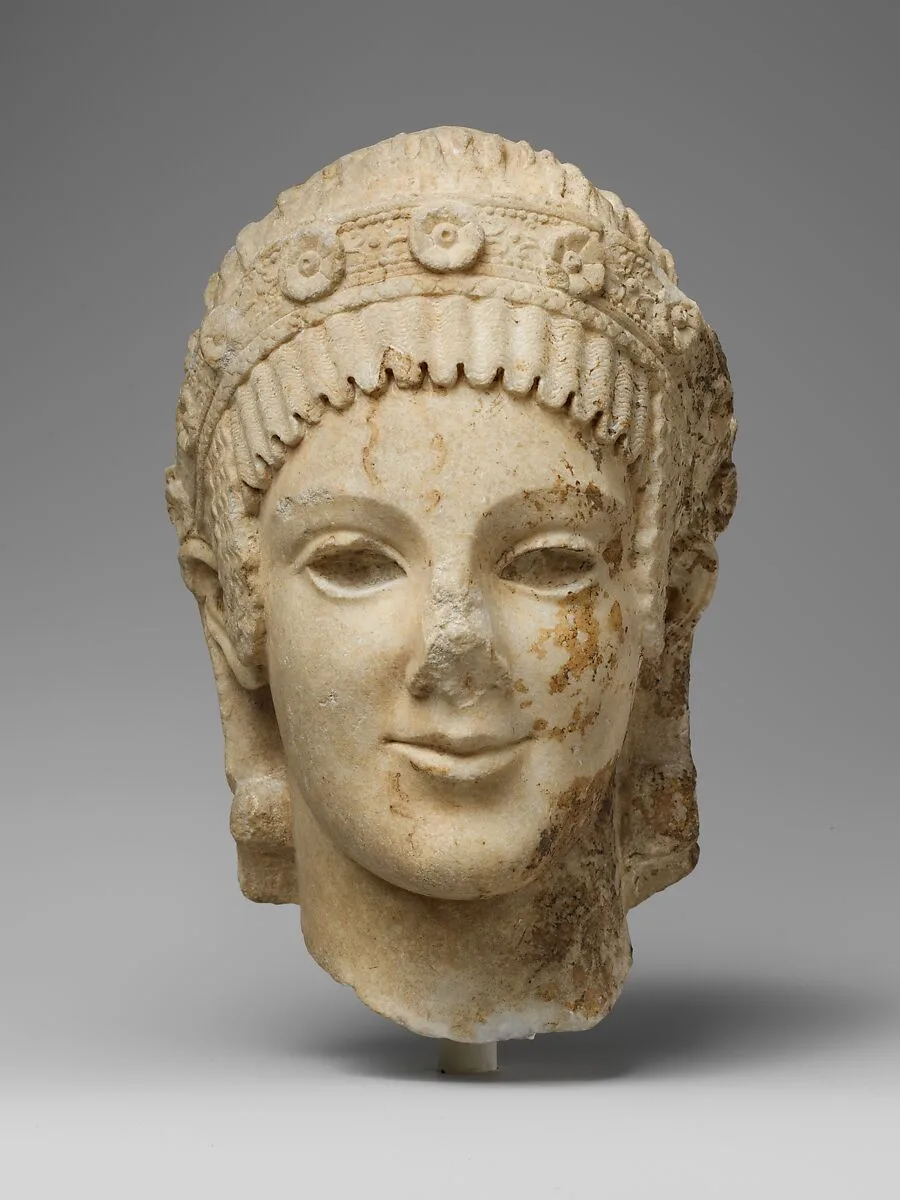 Marble head of Athena — Unknown