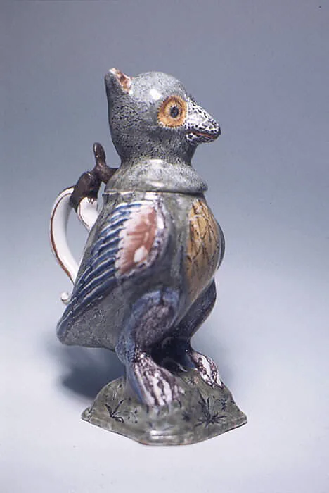 Inkwell in the form of an owl — Unknown