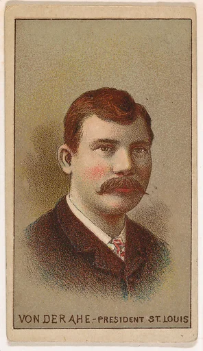 Von der Ahe, President, St. Louis, from the Gold Coin series (N284) for Gold Coin Chewing Tobacco