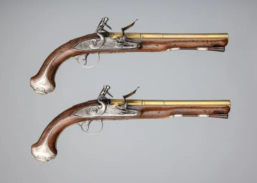 Pair of Flintlock Pistols