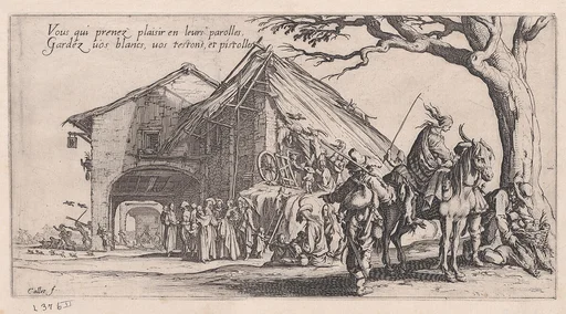 La Halte des Bohèmiens: Les Diseuses de Bonne Aventure (The Gypsy Stopover: The Fortune Tellers), from Le Bohémiens, série appelée aussi Les Égyptiens, La Marche des Bohémiens, La Vie Errante des Bohémiens, Les Marches Égyptiennes (The Gypsies, series also called The Egyptians, The Gypsy Troops, The Wandering Lives of Gypsies, The Egyptian Troops)