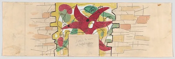 'Starfish and Swimmers': Design for a Mosaic or Mural — Fernand Léger