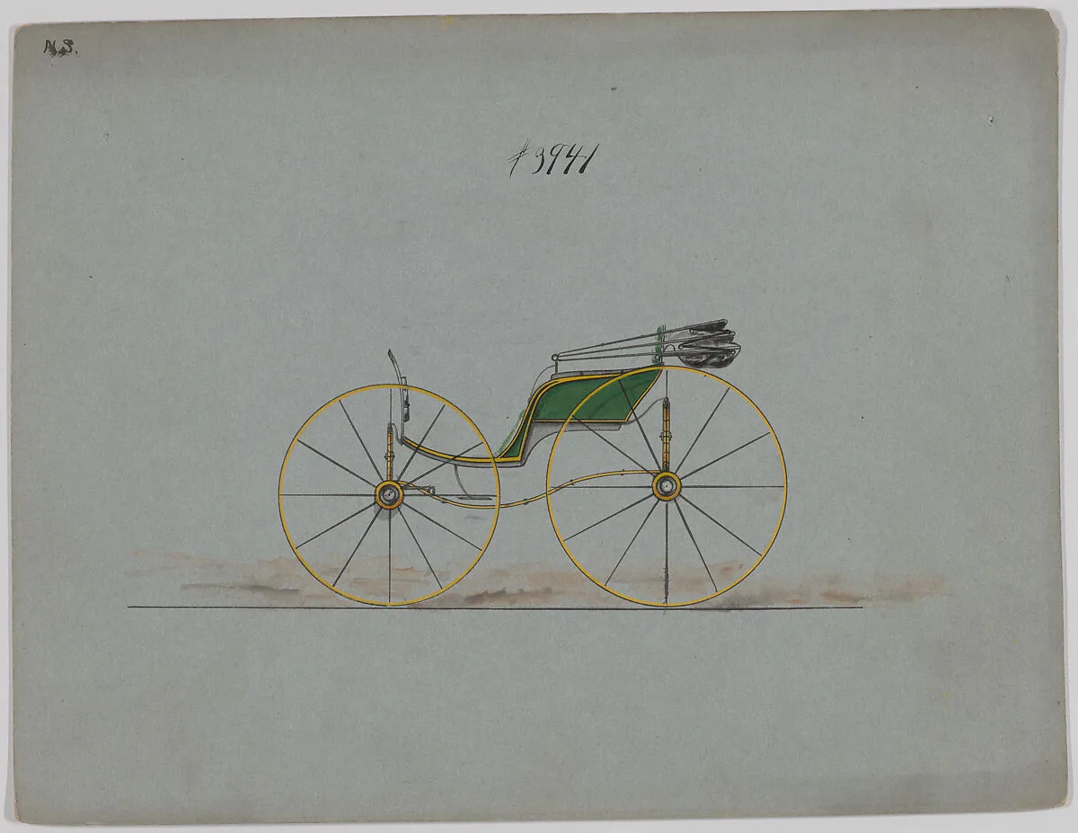 Design for Pony Phaeton, no. 3941 — Brewster & Co.|Herman Stahmer
