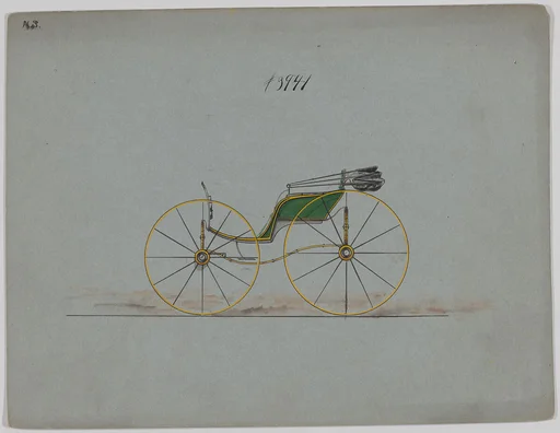 Design for Pony Phaeton, no. 3941
