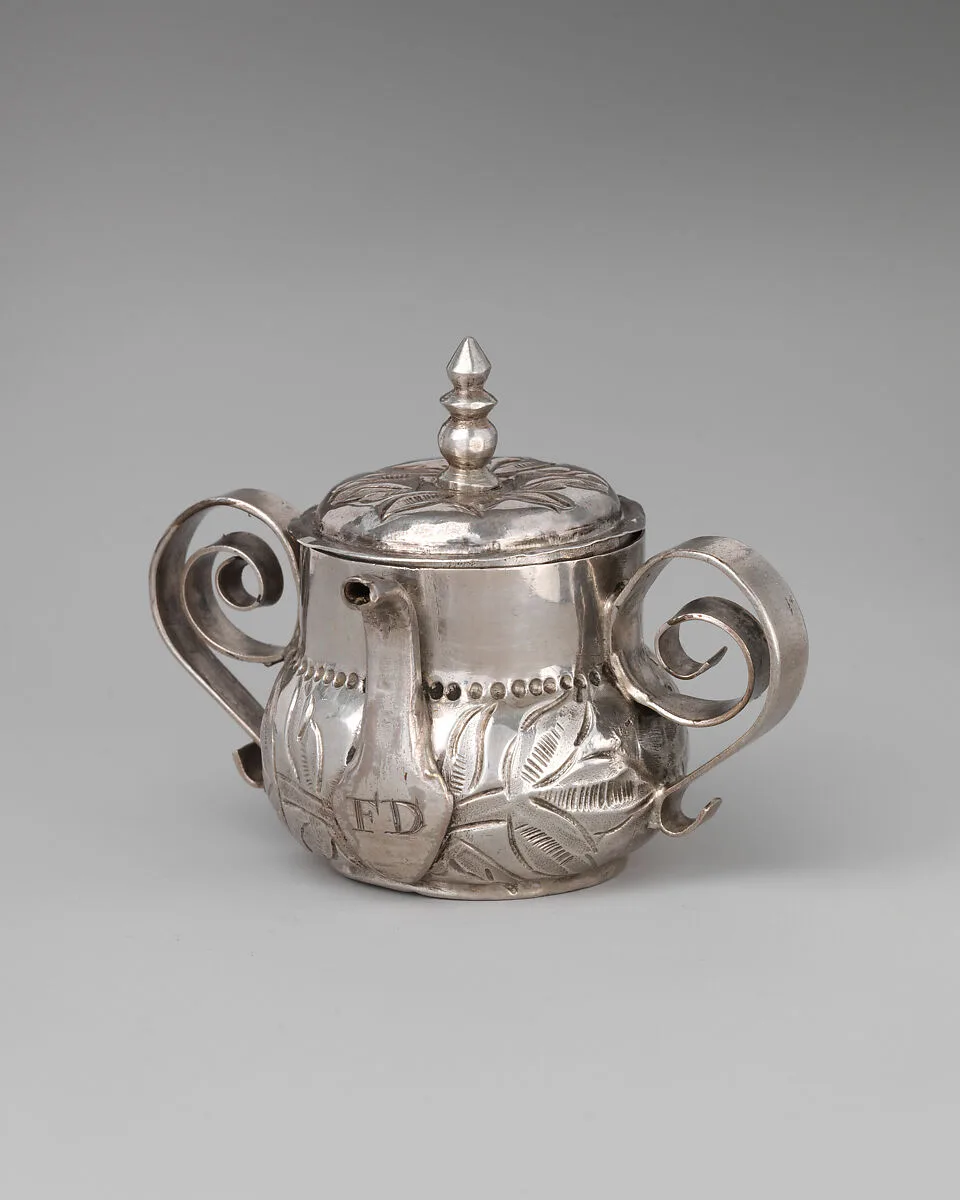 Miniature posset cup with cover — George Manjoy