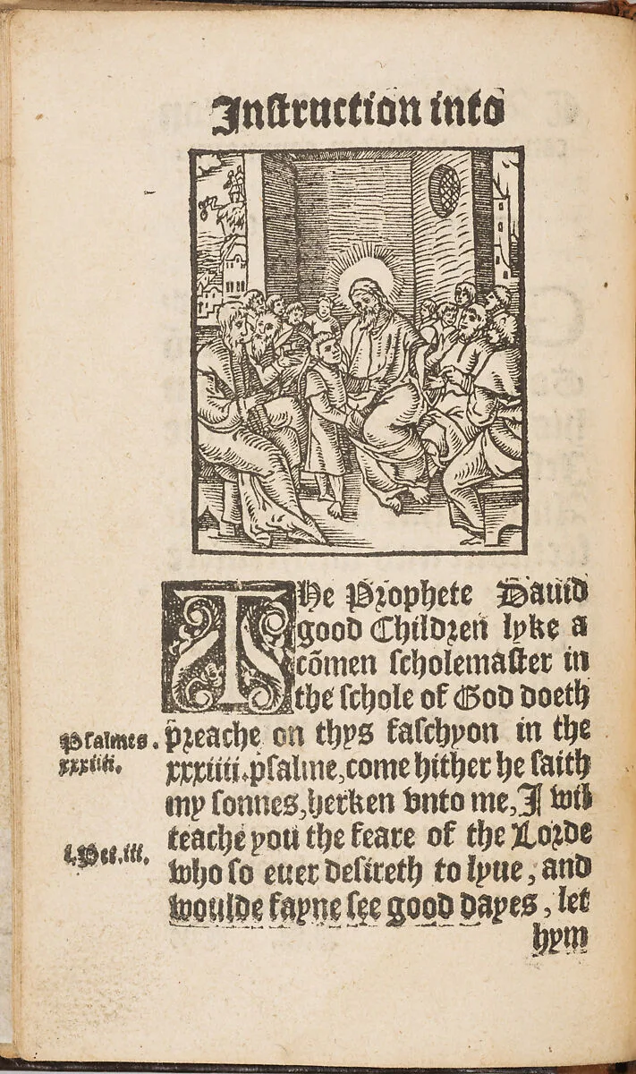 Cathechismus. That is to say a shorte instruction into Christian Religion — Hans Holbein the Younger|Thomas Cranmer|Nicholas Hyll|Gwalter Lynne