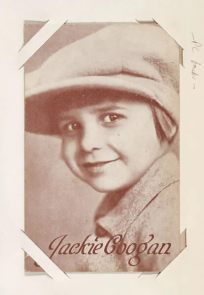 Jackie Coogan from Movie Stars Exhibit Cards series (W401) — Unknown