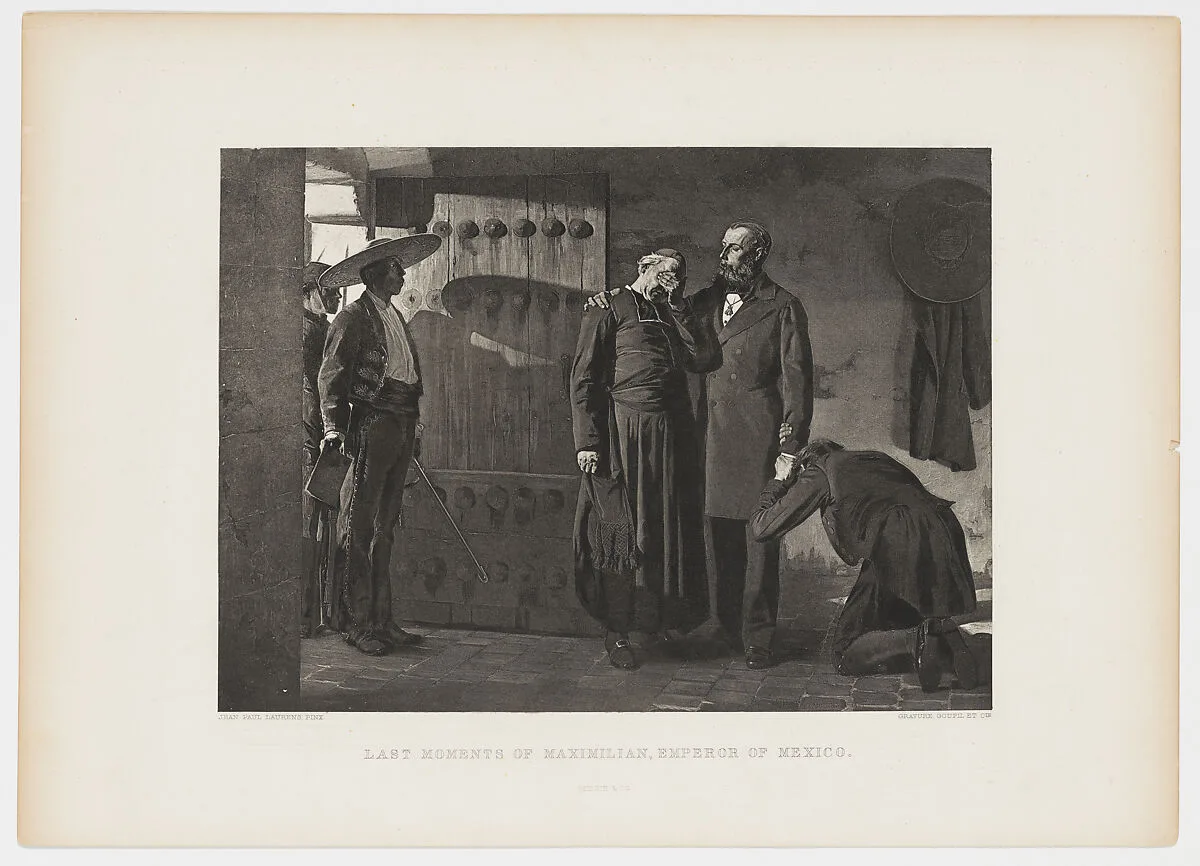 The Last Moments of Maximilian — Goupil & Co.|Jean Paul Laurens|Gebbie & Husson Co