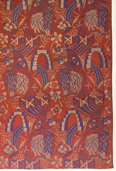 The Tibetan Goat — Raoul Dufy|Bianchini-Férier