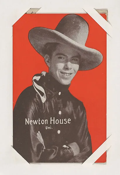 Newton House from Western Stars or Scenes Exhibit Cards series (W412) — Unknown