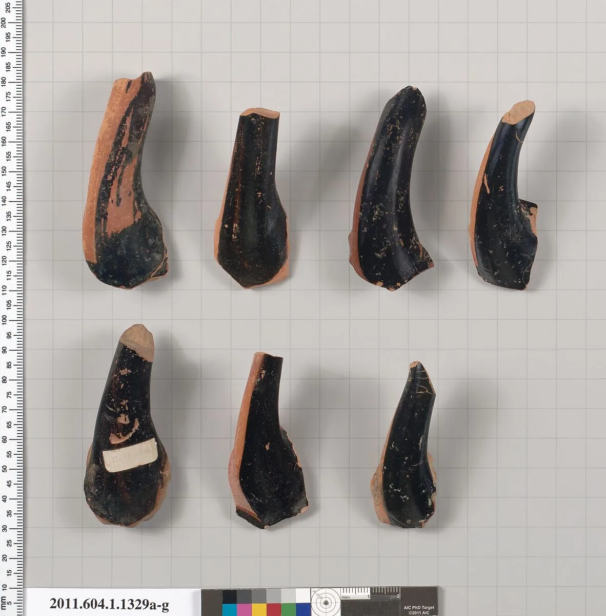 Terracotta fragments of kylikes (drinking cups) — Unknown