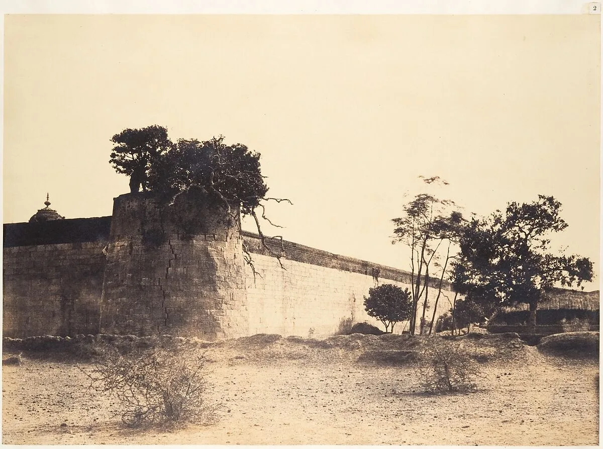 South East Angle of the Tirambur Pagoda — Linnaeus Tripe