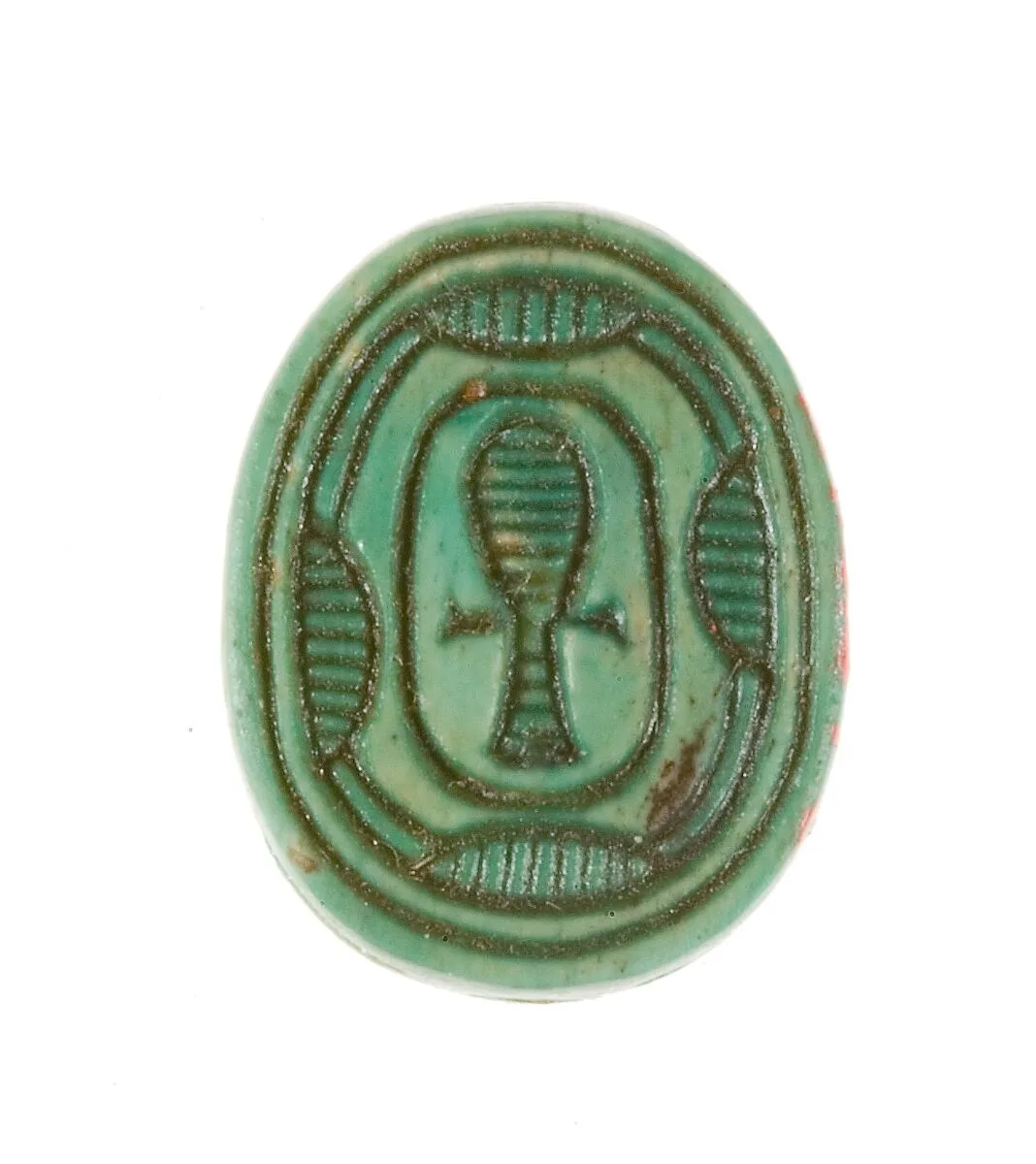 Scarab Inscribed with a Hieroglyphic Motif — Unknown