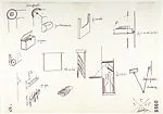 Uomo e Donna Container (Details for Pipe Rack, Bar, Record Holder, Lighting, etc.).