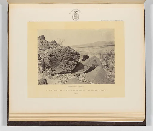 Rock Carved by Drifting Sand, Below Fortification Rock