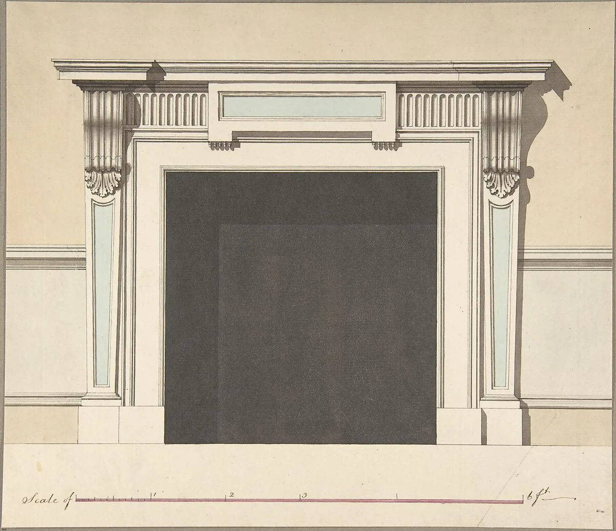 Design for a Chimneypiece — John Yenn