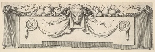 Headband with Ram's Head