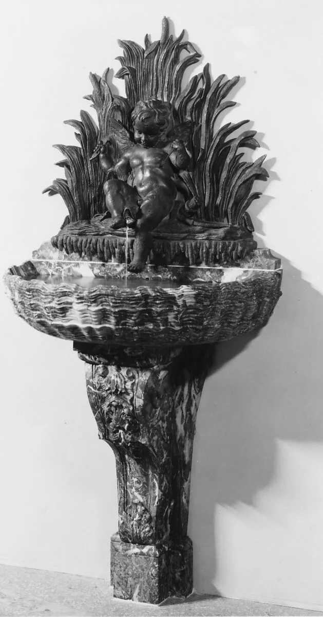 Cupid and dolphin — Unknown