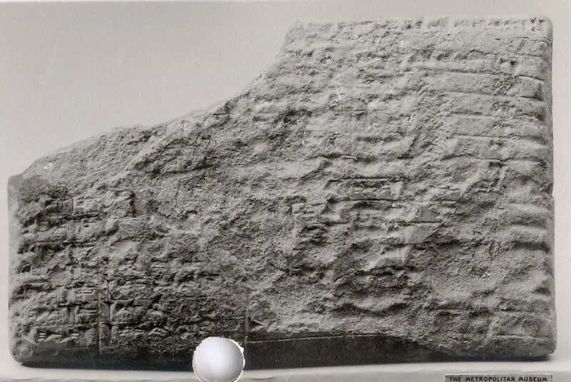 Cuneiform tablet: account of dates as imittu-rent with sissinnu-payments, Ebabbar archive — Unknown