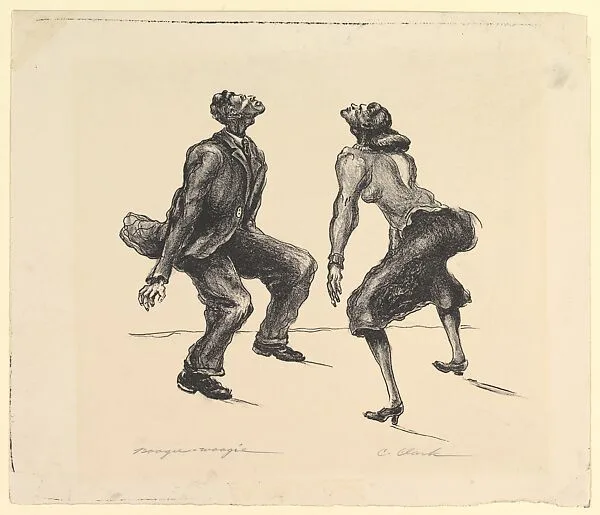 Boogie-woogie — Claude Clark, Sr.|WPA