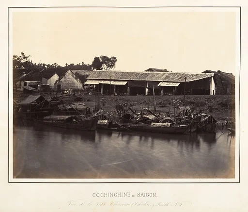 Vue de la Ville Chinoise (Cholen) Feuille No. 2, Saïgon, Cochinchine
