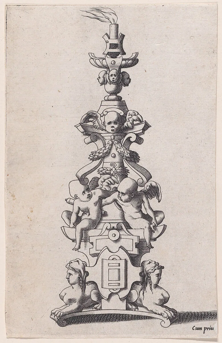Candlestick — René Boyvin