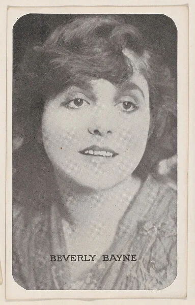 Beverly Bayne from Kromo Gravure "Leading Moving Picture Stars" (W623) — Kromo Gravure Photo Company, Detroit, Michigan