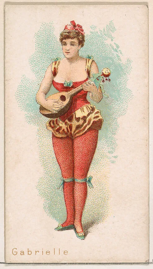 Gabrielle, from the Ballet Queens series (N182) issued by Wm. S. Kimball & Co. — William S. Kimball & Company