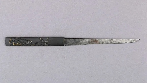 Knife Handle (Kozuka) with Blade