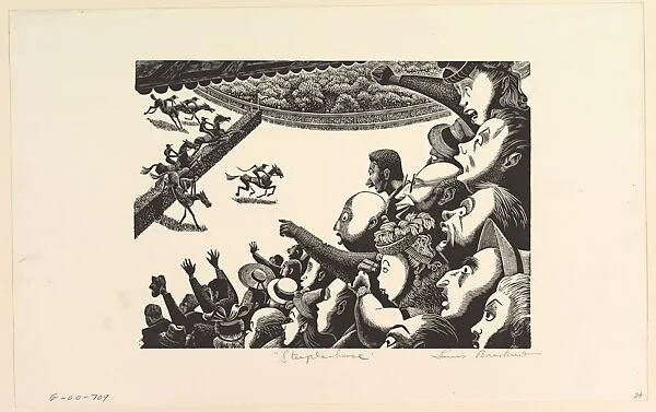 Steeplechase — Louis Breslow|WPA|Lou Barlow