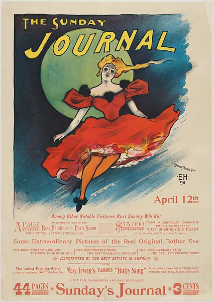 The Sunday Journal — Liebler & Maass Lith., New York|Ernest Haskell
