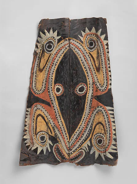 Painting from a Ceremonial House Ceiling — Kwarandjindji, Kalaba|Artists of Mariwai Village