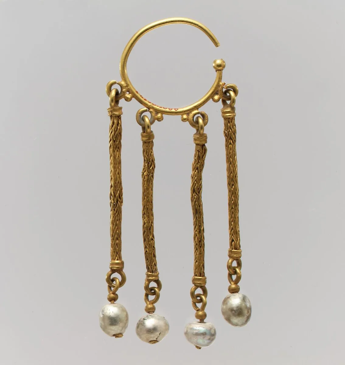 Earring (one of a pair) — Unknown