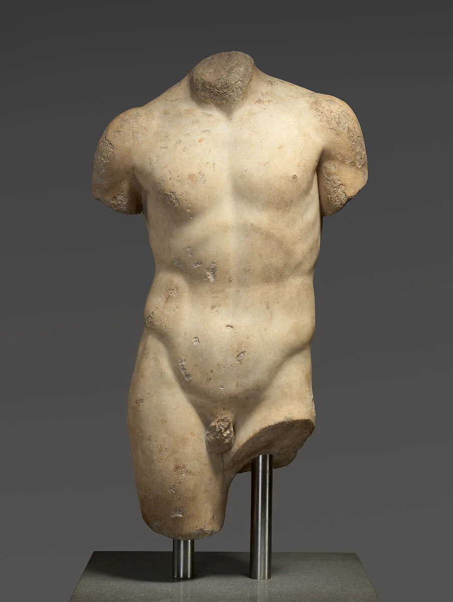 Marble torso of a youth — Unknown