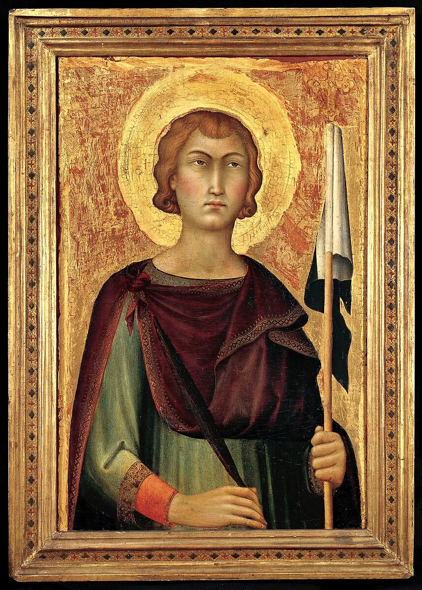 Cassetta frame on a polyptych panel — Unknown
