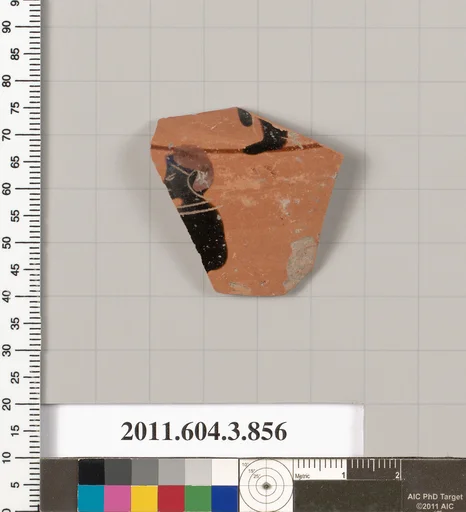 Terracotta fragment of a lekythos (oil flask)