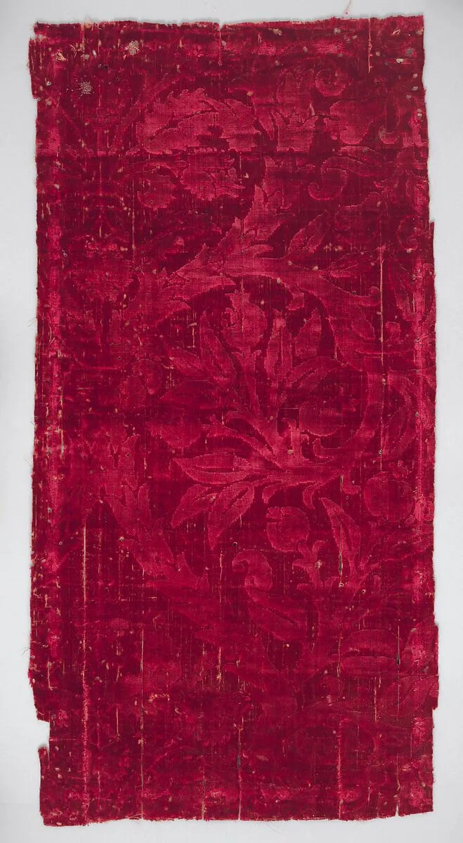 Fragment with Sempervivum tectorum motif — Unknown
