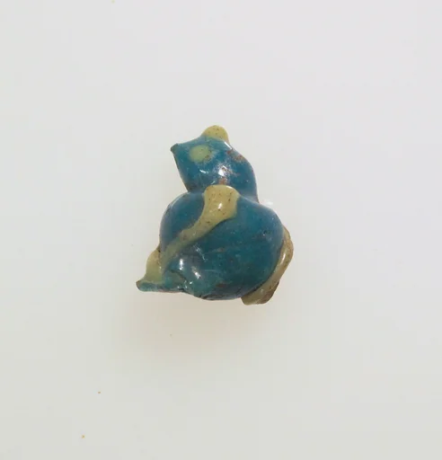 Glass ornament in the form of a bird