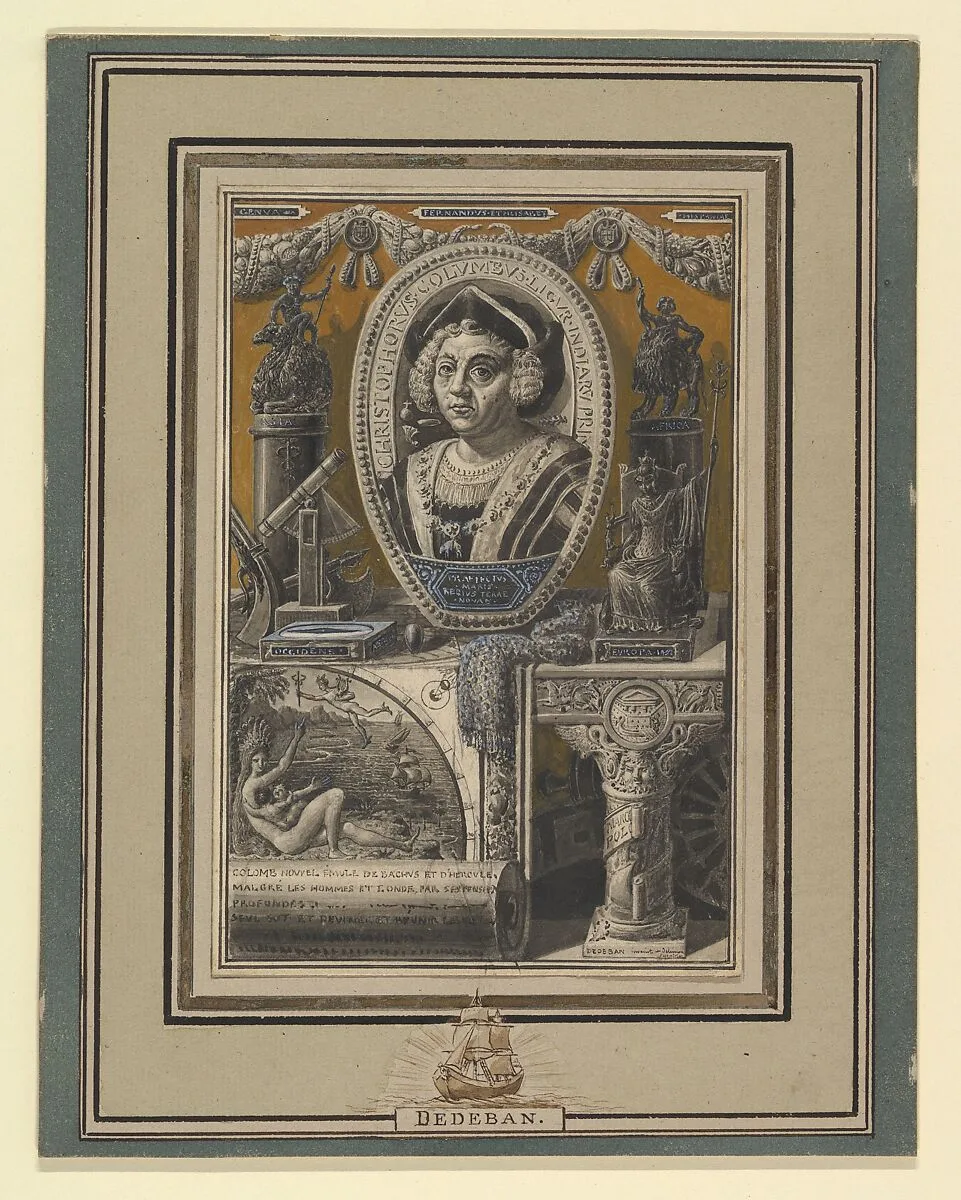 Christopher Columbus — Jean-Baptiste Dedéban